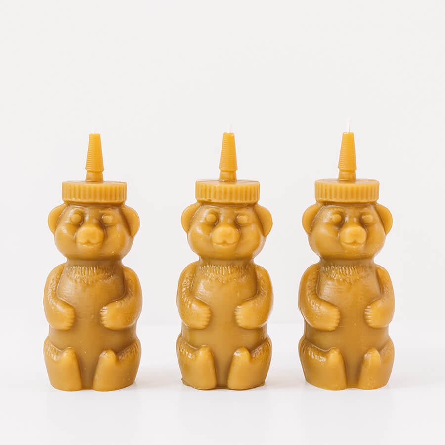 Honey Bear Candle | Beeswax