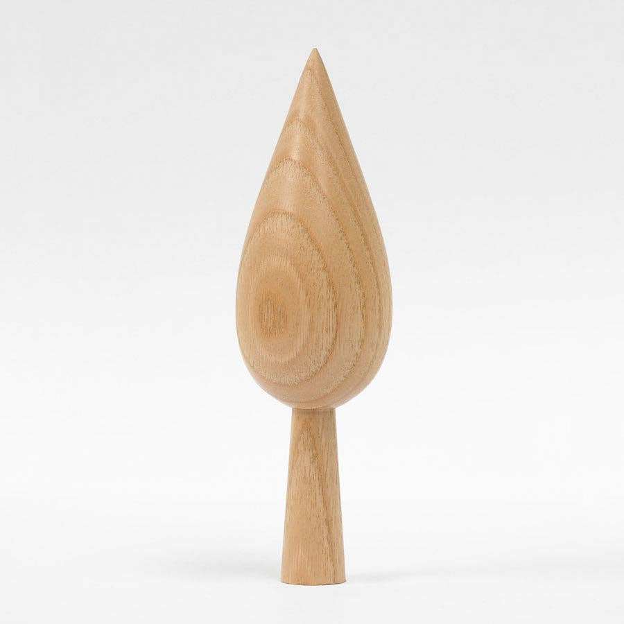Drip - Hand made wooden table top tree ornaments