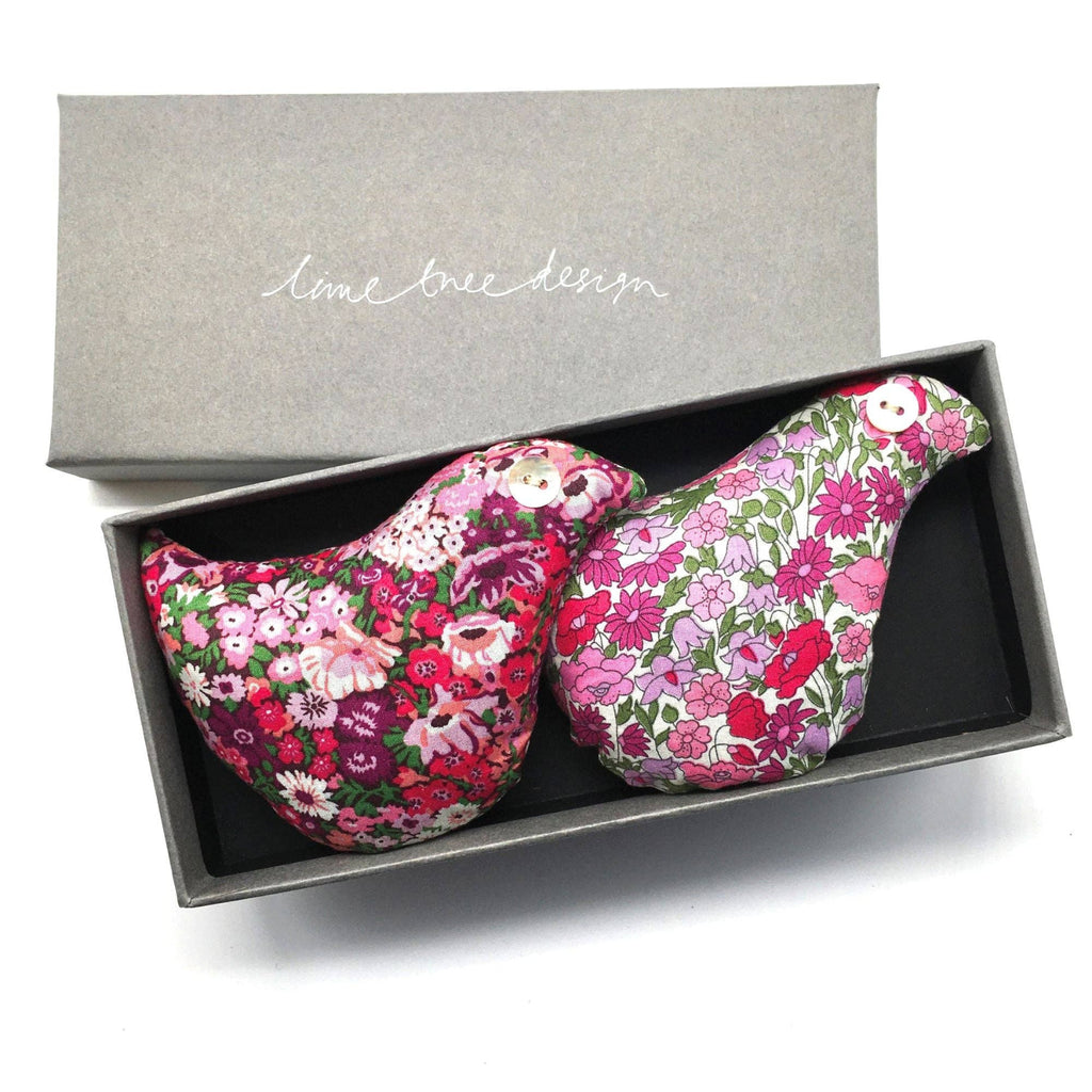 Liberty Lavender Sachets | Birds - Love Birds