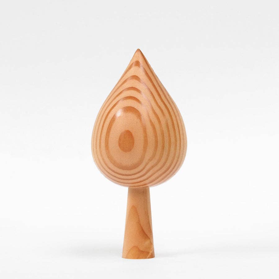 Drip - Hand made wooden table top tree ornaments