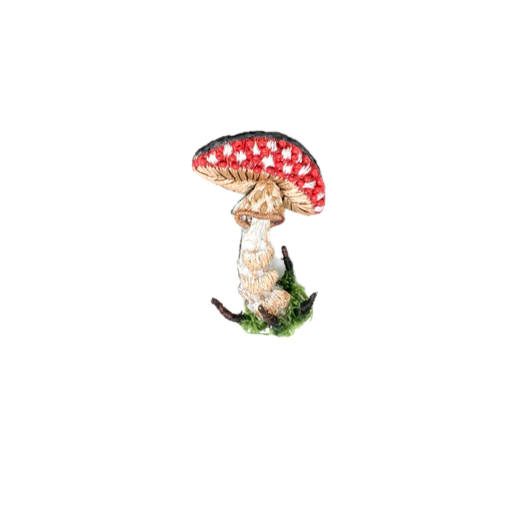 Fly Mushroom Brooch | Trovelore