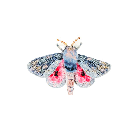 Lanipes Moth Brooch | Trovelore