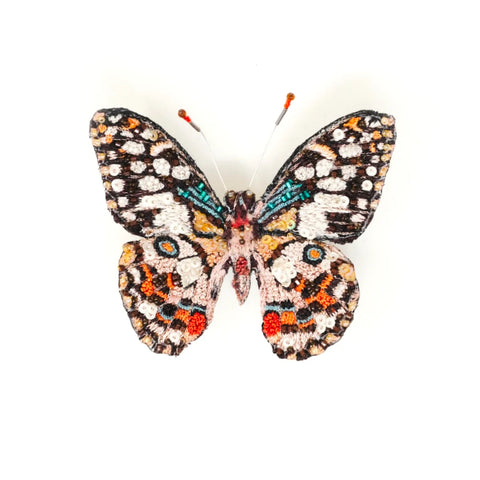 Dognin's Bullseye Moth Brooch | Trovelore