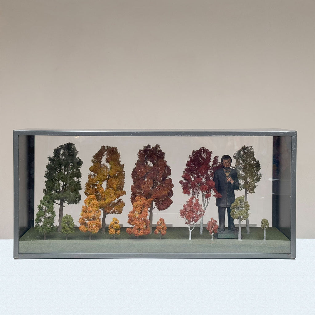 Antique Iron Abraham Lincoln Statue