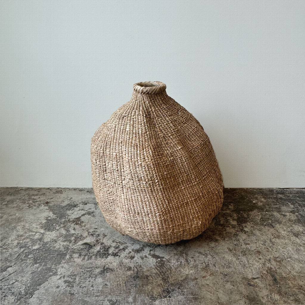 Handwoven Garlic Gourd Shaped Basket | Large II