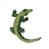 Nile Crocodile Brooch | Trovelore