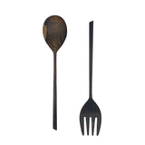 Exotic Wood Salad Servers | Zircote