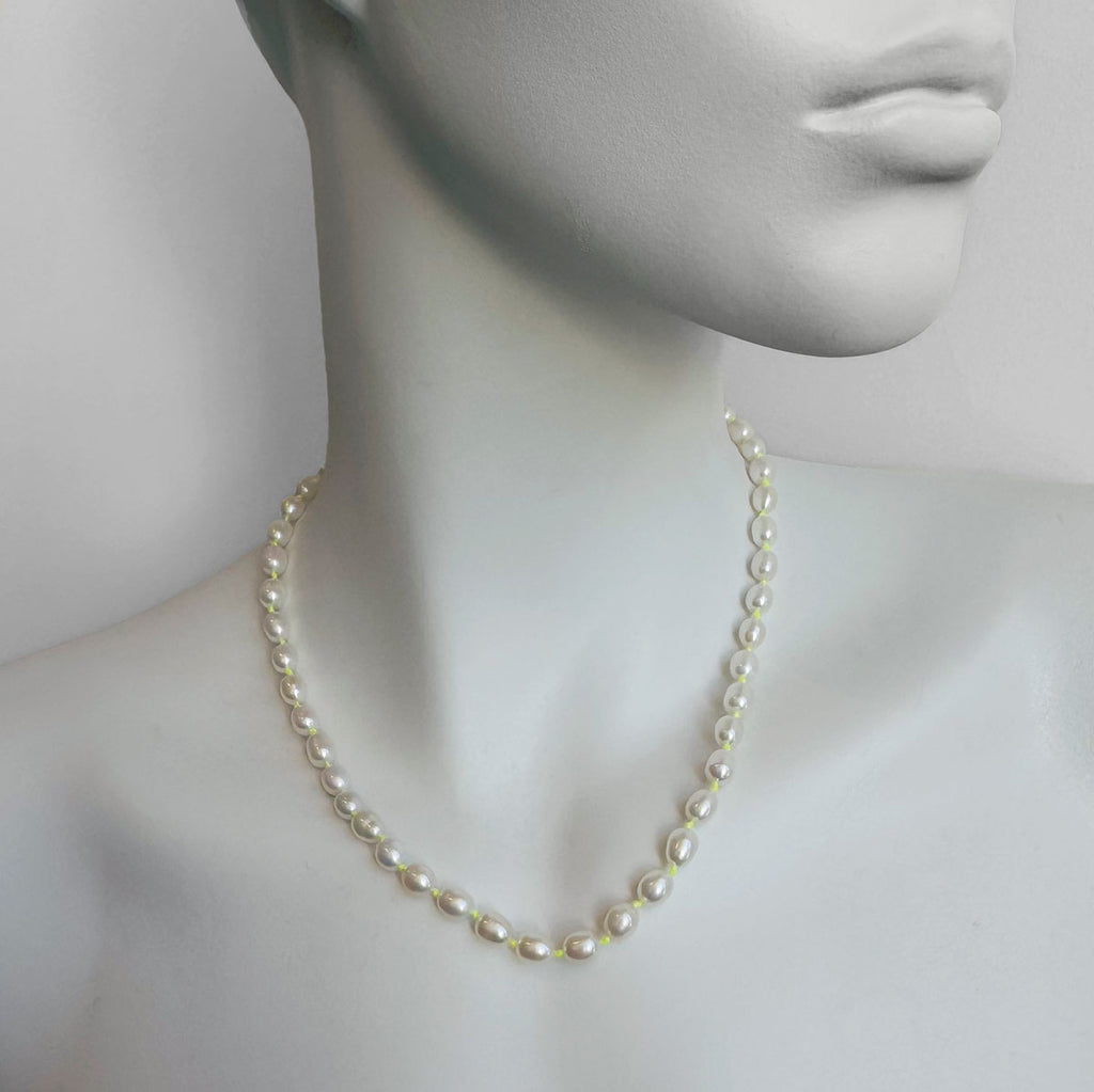 Satomi Cluster Pearl Necklace