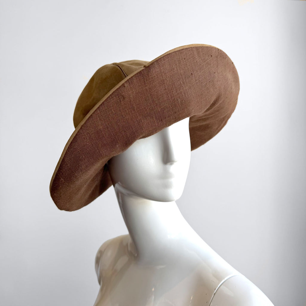 Vintage Floppy Suede Hat