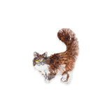 Fluffy Cat Brooch | Trovelore
