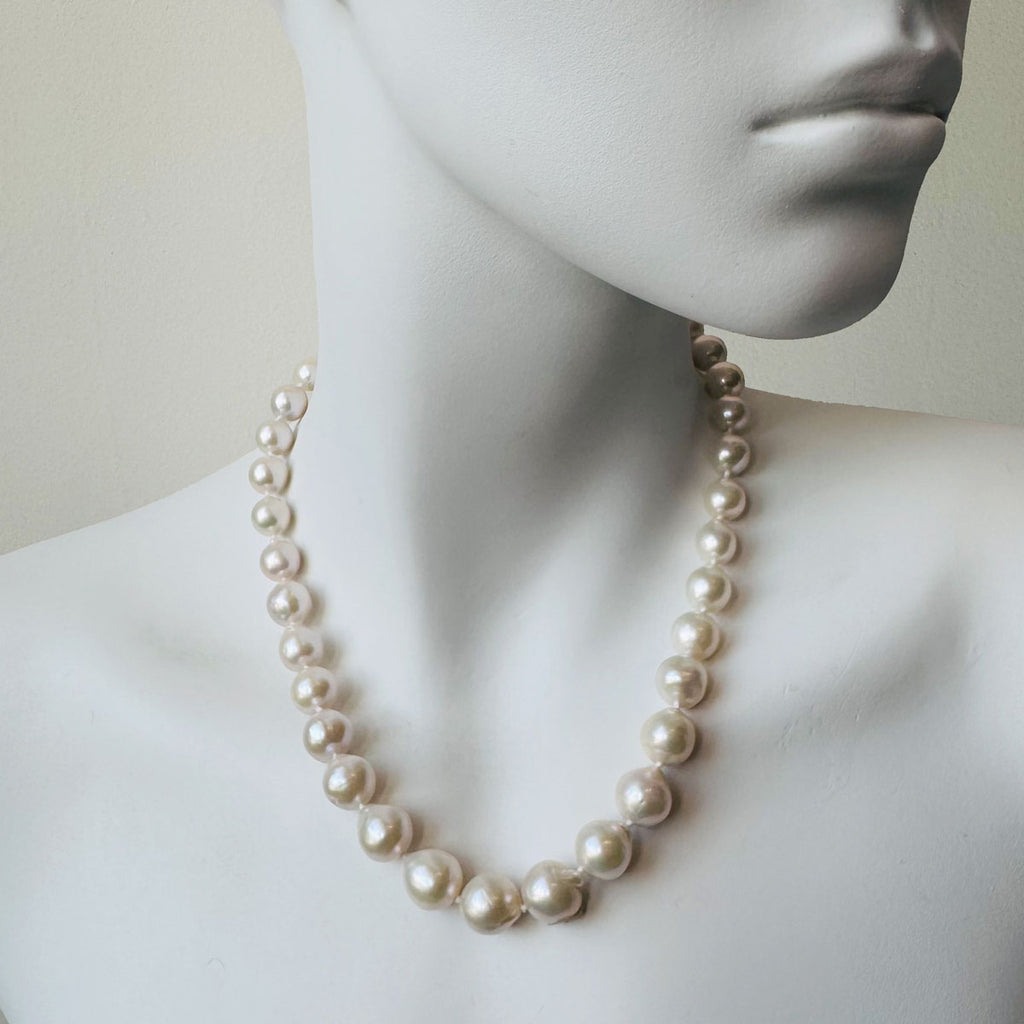 Wilma Baroque Pearl Necklace 10-12mm