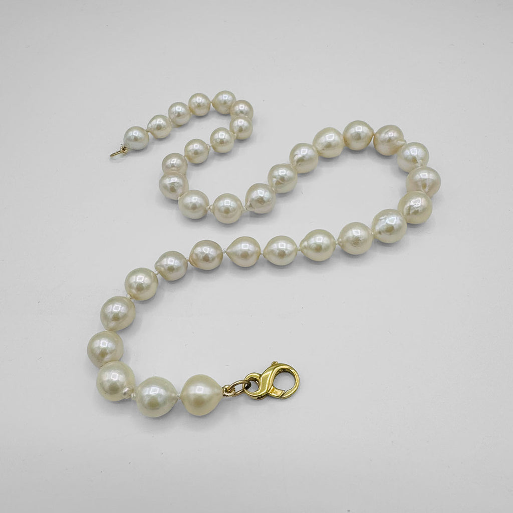 Wilma Baroque Pearl Necklace 10-12mm