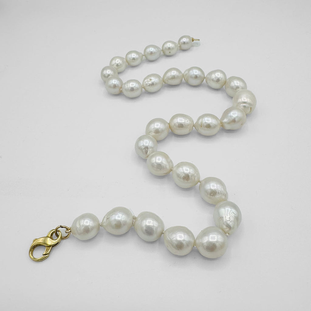 Wilma Baroque Pearl Necklace 12-14mm