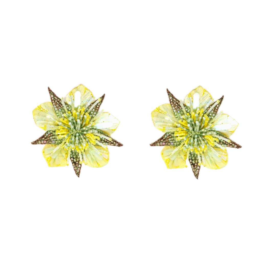 Wood Avens Earrings | Trovelore