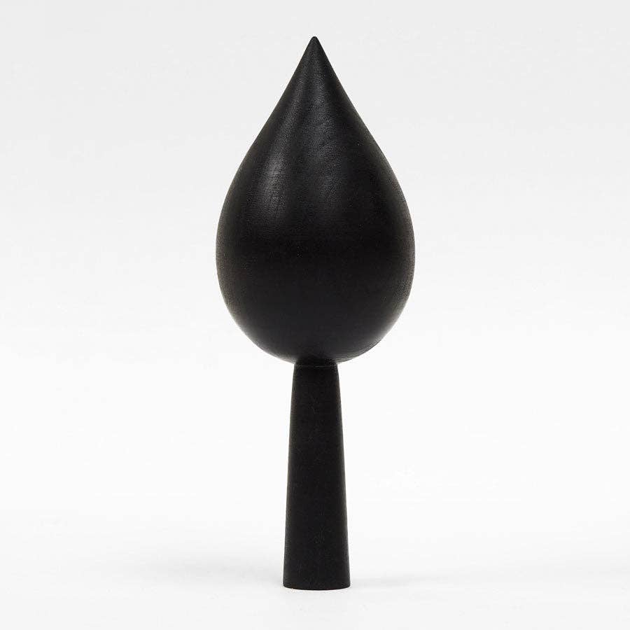 Drip - Hand made wooden table top tree ornaments