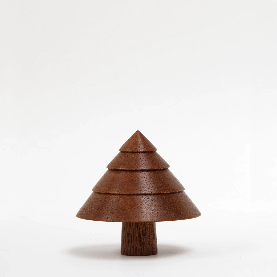 Shrub - Hand made wooden table top tree ornaments