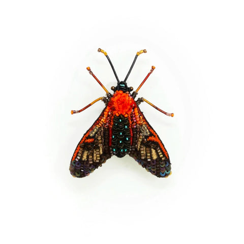 Red Spotted Purple Butterfly Brooch | Trovelore