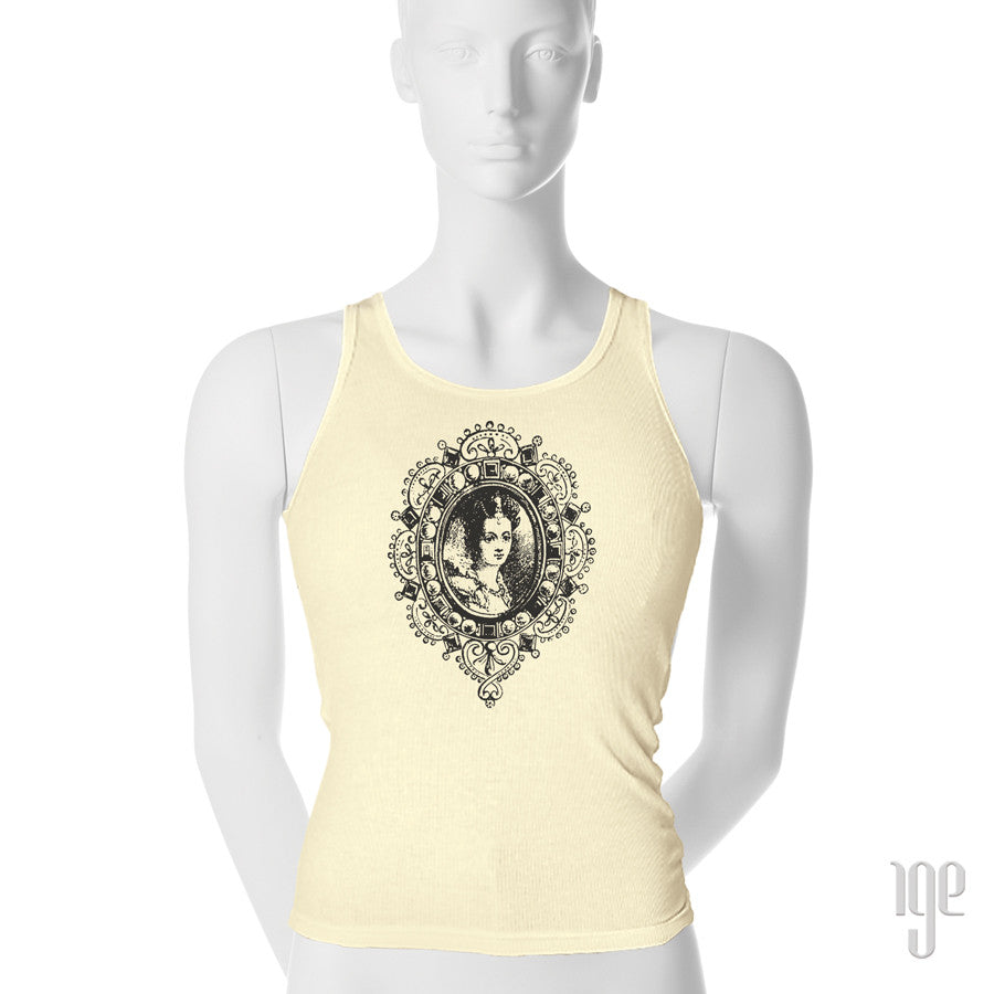 Cameo Portrait Tank Top - 1 (SM) / female