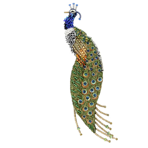 Blue Jay Feather Brooch | Trovelore