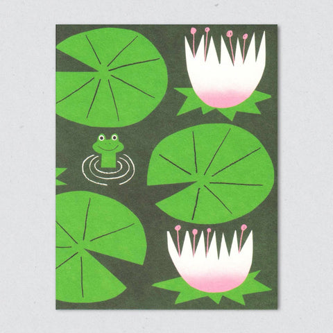 Floral Bird 'Patch' Card