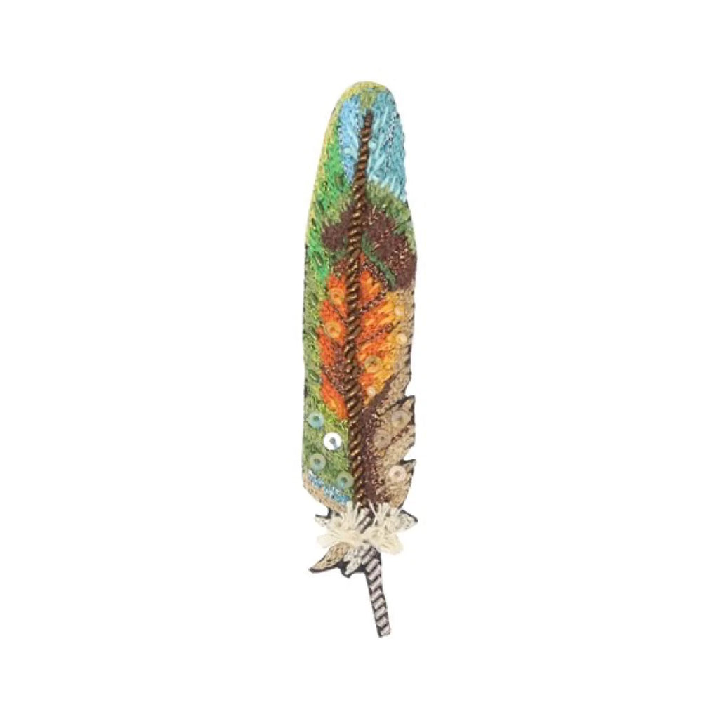Lovebird Feather Brooch | Trovelore