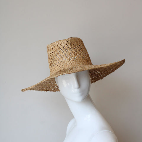 Nana Big Bao Straw Hat Natural | Italy