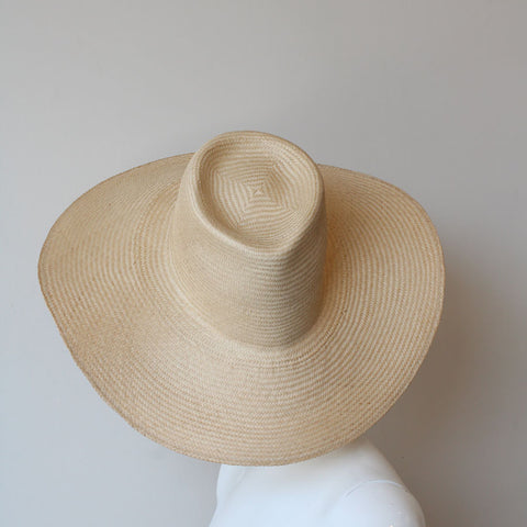 Norma Raw Straw Hat | Italy