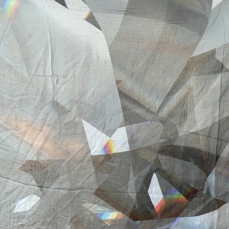 Picturesque Printed Scarf | Diamonds | Italy