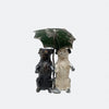 Antique Two Dogs Under an Umbrella | Germany