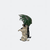 Antique Two Dogs Under an Umbrella | Germany