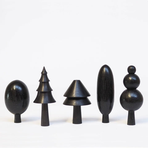 Woodland - Ninja Edition - Hand made wooden table top trees