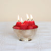 Strawberry Birthday Candles Set of 10 | Beeswax