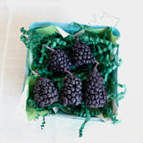 Blackberry Birthday Candles Set of 10 | Beeswax