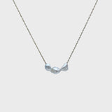 Petite Silvery White South Sea Pearl Necklace