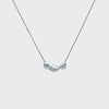 Petite Silvery White South Sea Pearl Necklace