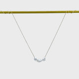 Petite Silvery White South Sea Pearl Necklace