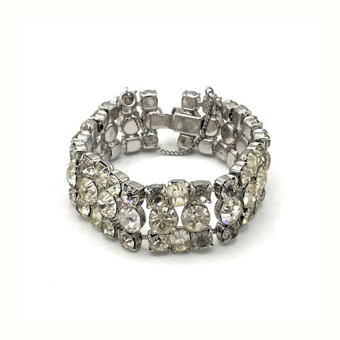 20s Chicklet Crystal Bracelet