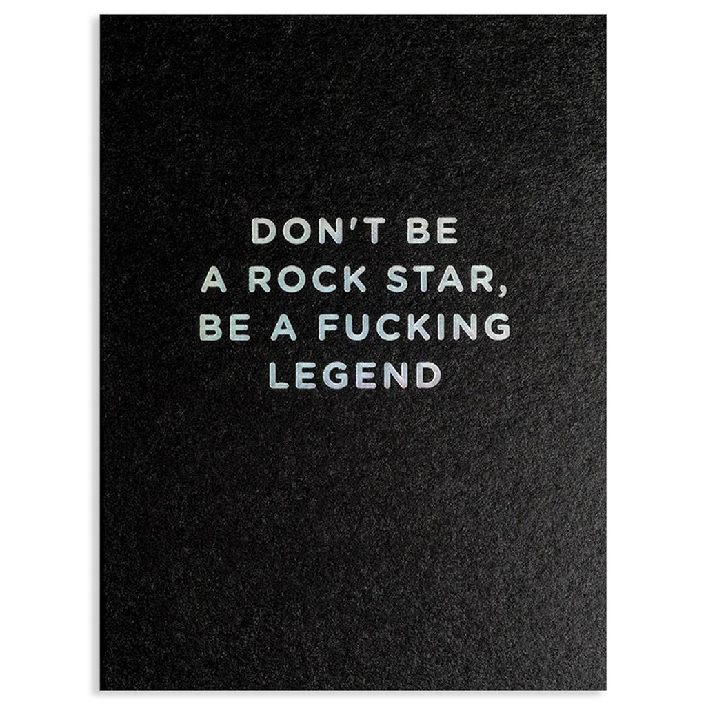 DON'T BE A ROCK STAR, BE A FUCKING LEGEND | Kelly Hyatt