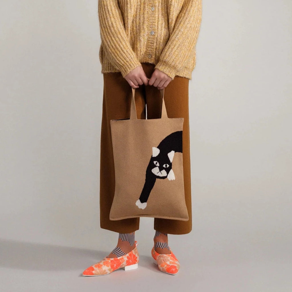 Pounce Cat Tote Bag
