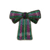 Pretty Bow Brooch Green & Purple | Céleste Mogador