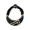 1980s Alexis Kirk Modernist Collar Necklace