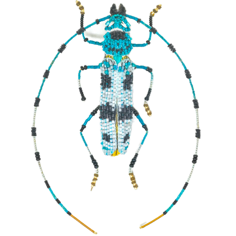 Alpine Longhorn Beetle Brooch | Trovelore