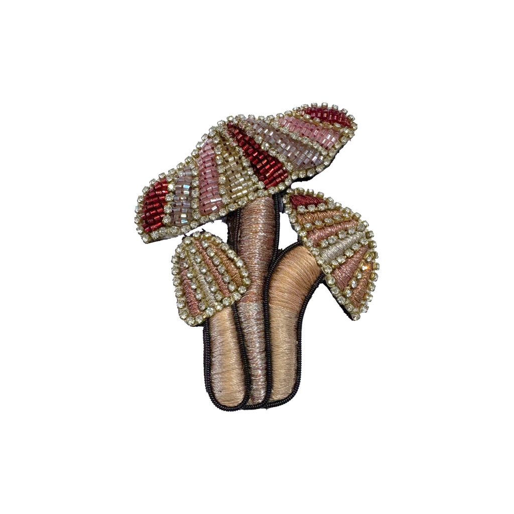 Amanita Panther Mushroom Brooch | Céleste Mogador