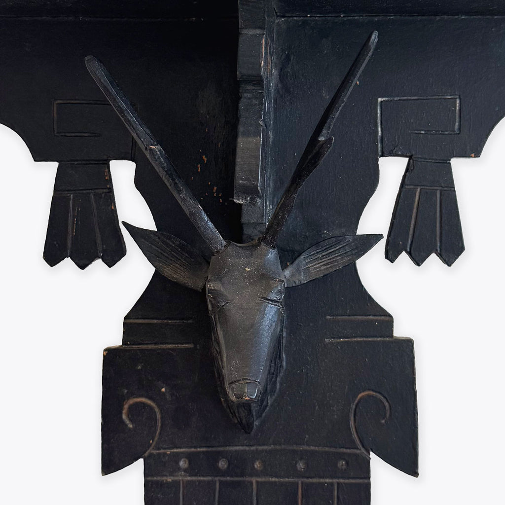 Antique French Deer Wall Bracket