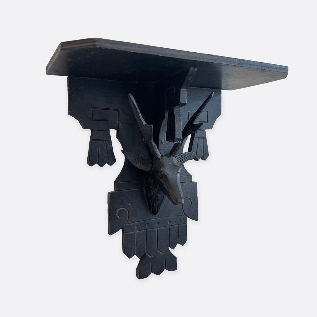 Antique French Deer Wall Bracket
