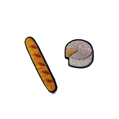 Baguette + Camembert Brooch | Macon et Lesquoy