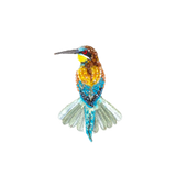 Beekeeper Bird Brooch | Trovelore