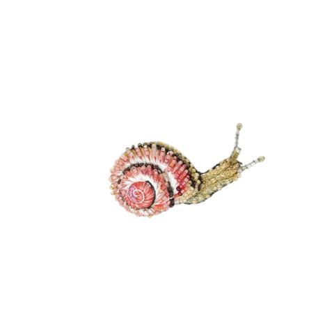 Blinking Snail Brooch | Trovelore