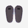 Super Mix Pom Knit Slippers | Blue