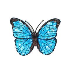 Hubbard's Small Silk Moth Brooch | Trovelore